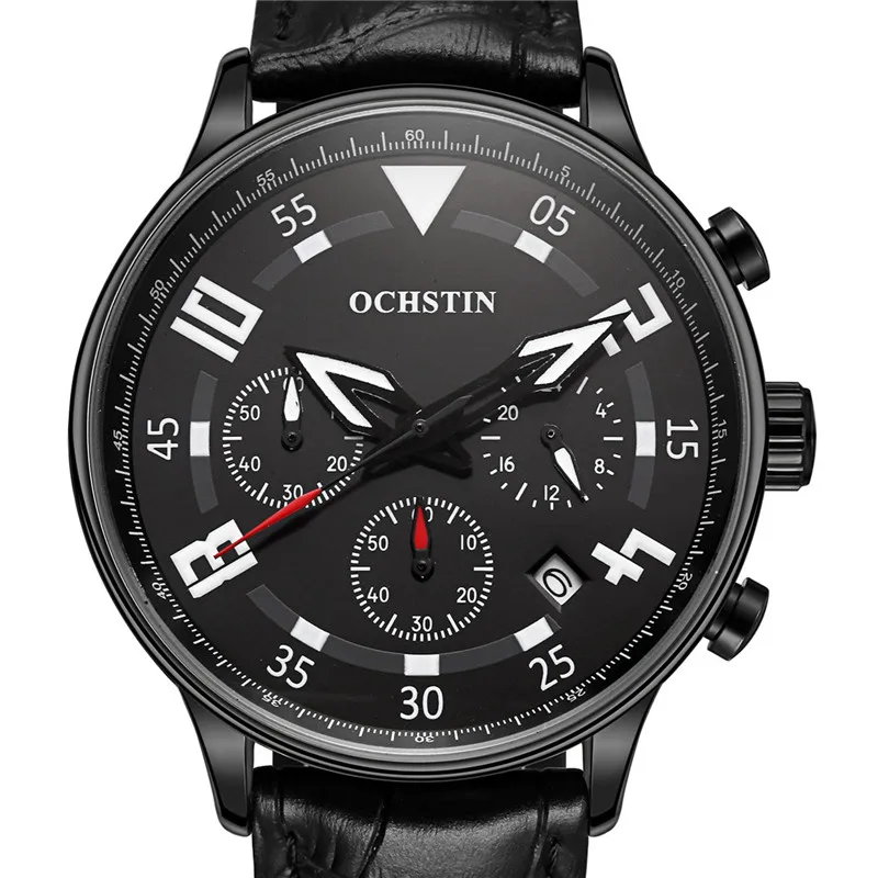 Часы наручные OCHSTIN Мужские кварцевые роскошные брендовые водонепроницаемые