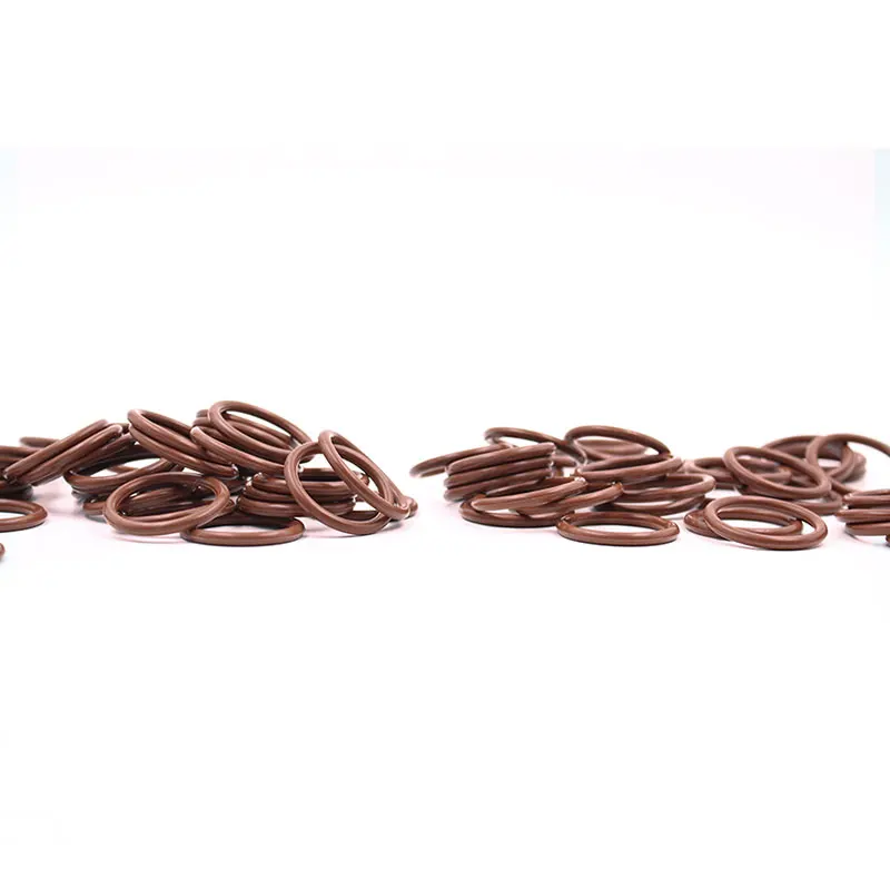 3 шт./лот флюоровое резиновое кольцо коричневое FKM уплотнительное