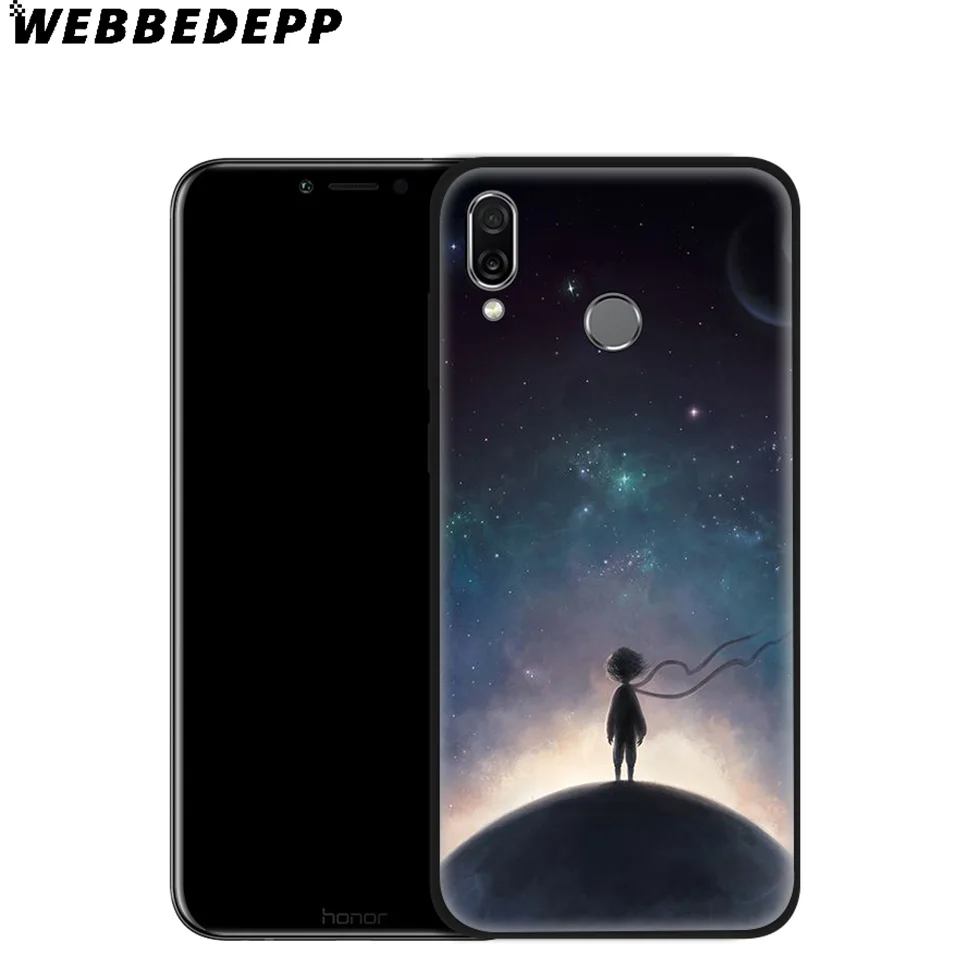WEBBEDEPP Маленький принц мягкий чехол для Huawei Mate Honor 20 6A 7A 7C 7X 8 9 9X 10 View Lite Pro 30 |