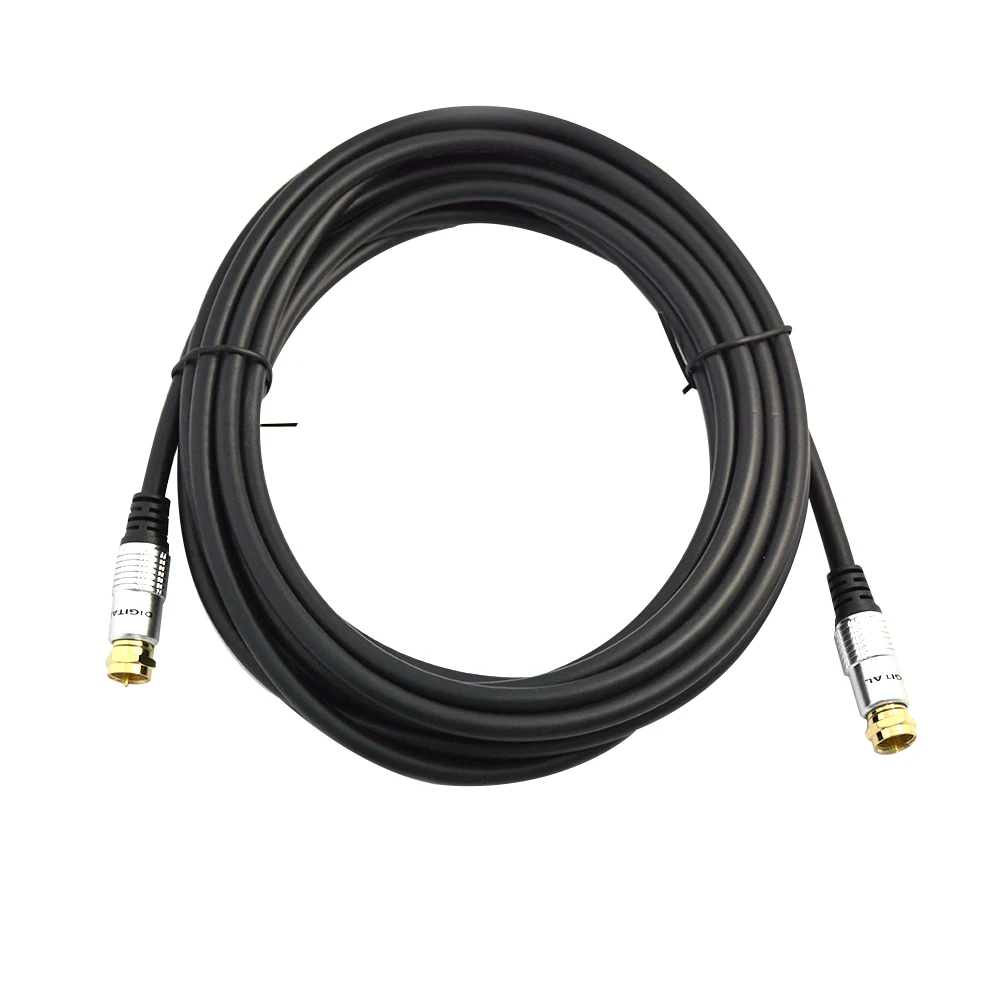Danspeed 1 5 м/2 м/3 м/5 м F Pin type Male коаксиальный спутниковый аудио видео кабель антенна rf