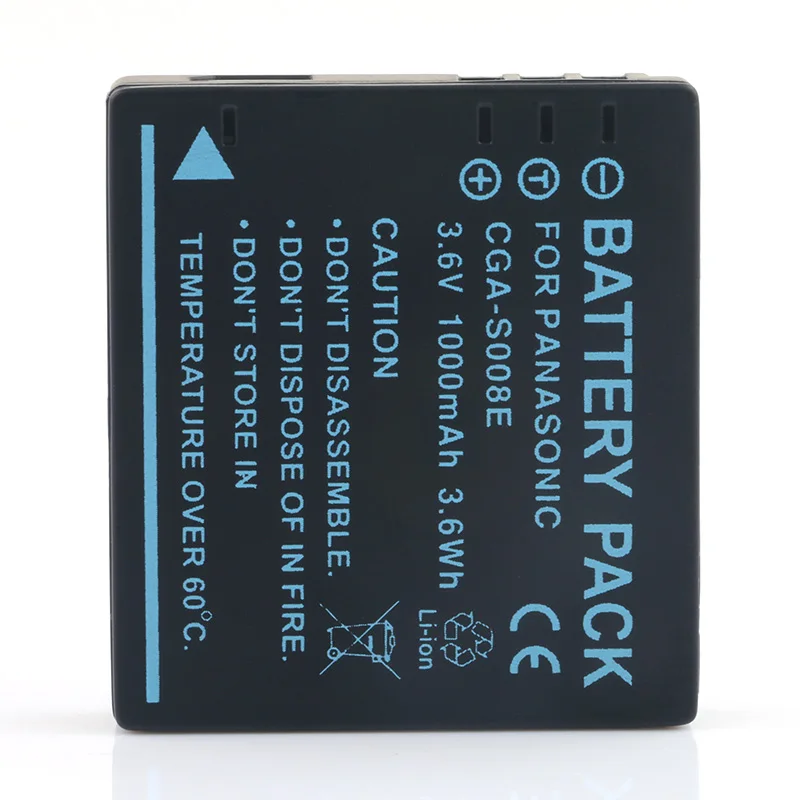 Lanfulang Батареи для камеры литий-ионная для Panasonic vw-vbj10 dmc-fx30 DMC-FX55 SDR-S26 hm-ta1 dmc-fx500 CGA S008