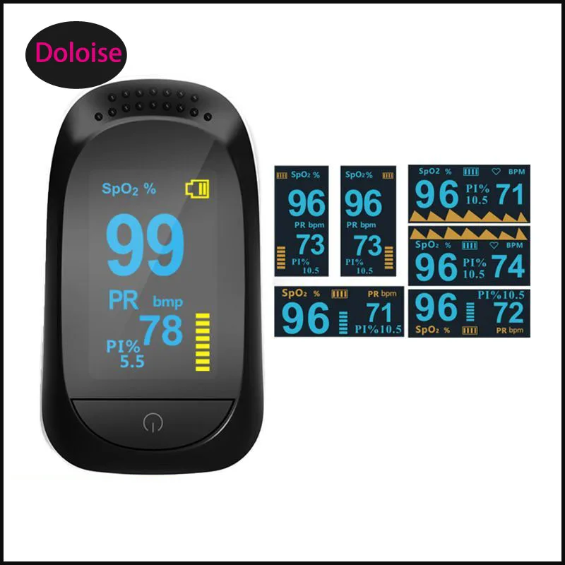 Пульсоксиметр для домашнего медицинского использования с пульсоксиметром и