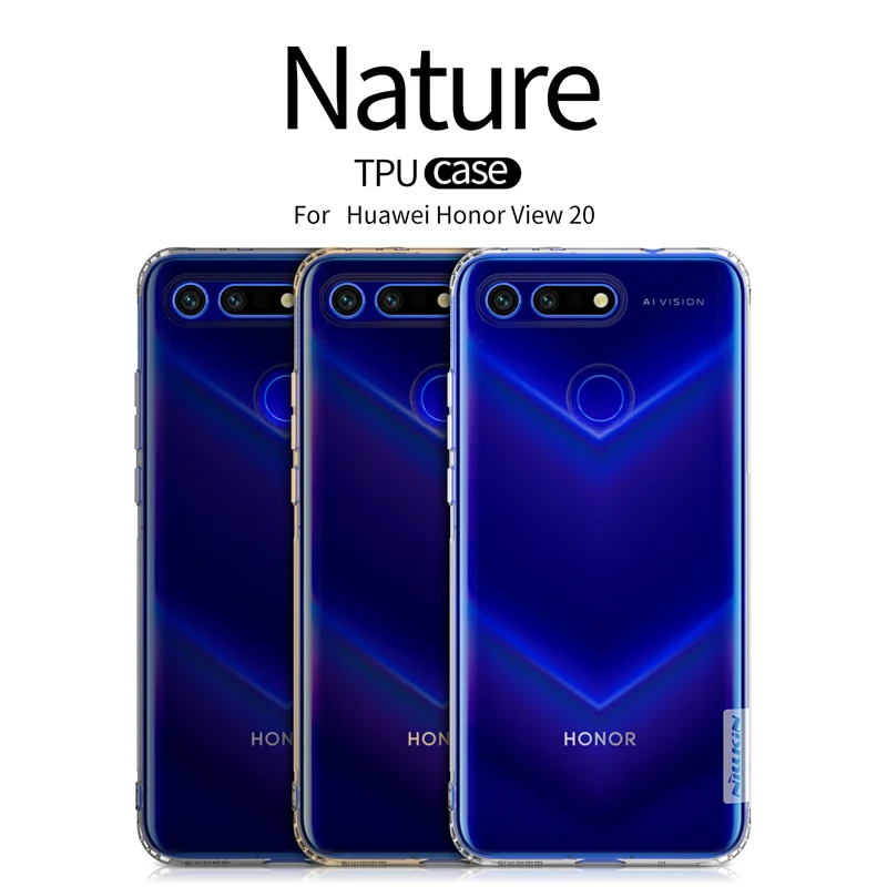 Силиконовый чехол Nillkin для Huawei Honor V20 Ультратонкий чехол-накладка View 20 мягкие