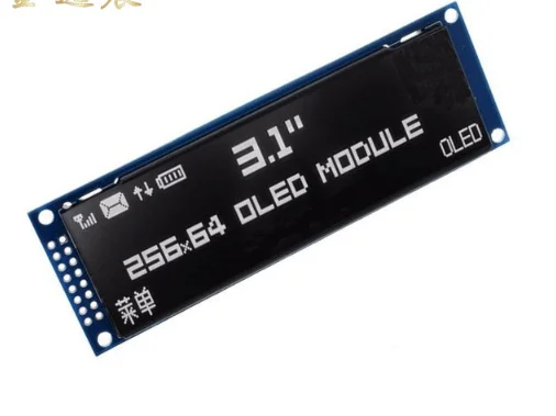 Настоящий oled-дисплей 3,1" 256*64 25664 точек Графический ЖК-модуль дисплей экран LCM SSD1322 контроллер Поддержка SPI