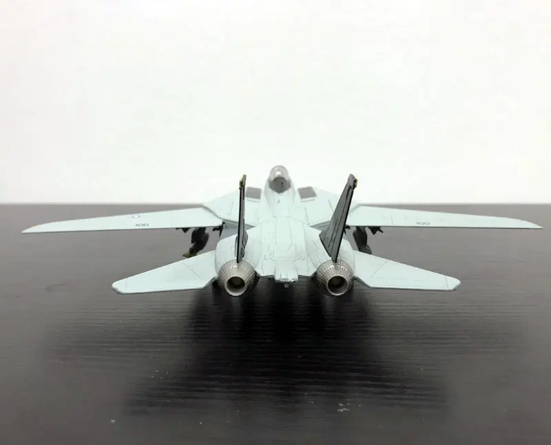 AMER 1/100 масштаб военная модель игрушки США Grumman F-14 Tomcat Fighter VF-84 Jolly Rogers Fighter литой металлический самолет модель игрушки