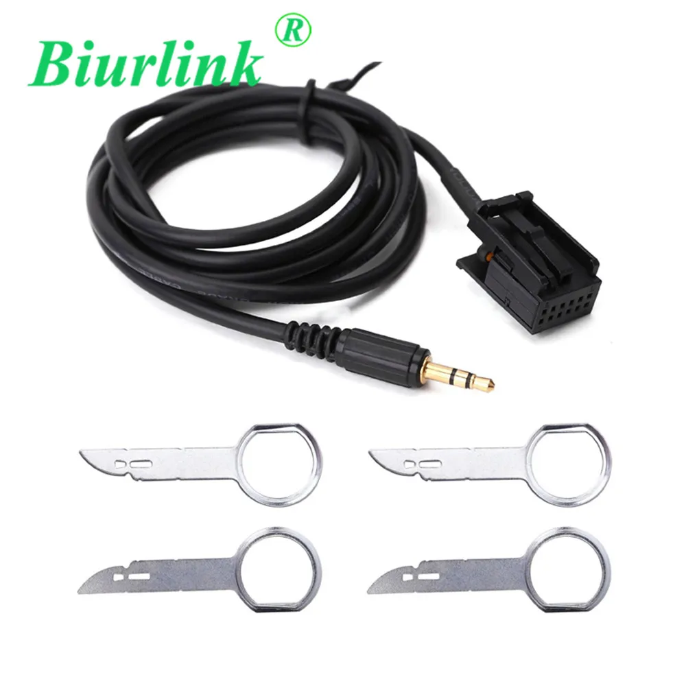 Аудиокабель адаптер Biurlink 12pin AUX Автомобильный Кабель снятие магнитолы