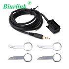 Аудиокабель-адаптер Biurlink 12pin AUX, Автомобильный Кабель, снятие магнитолы, инструменты для ключей для Ford Focus Mondeo 6000 CD