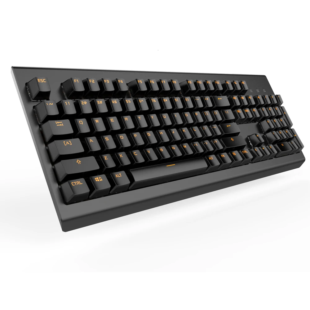 Real Mechanical Keyboard Gaming Wireless Blue Switch 104Keys Gamer Ergonomics for PC Laptop Computer | Компьютеры и офис