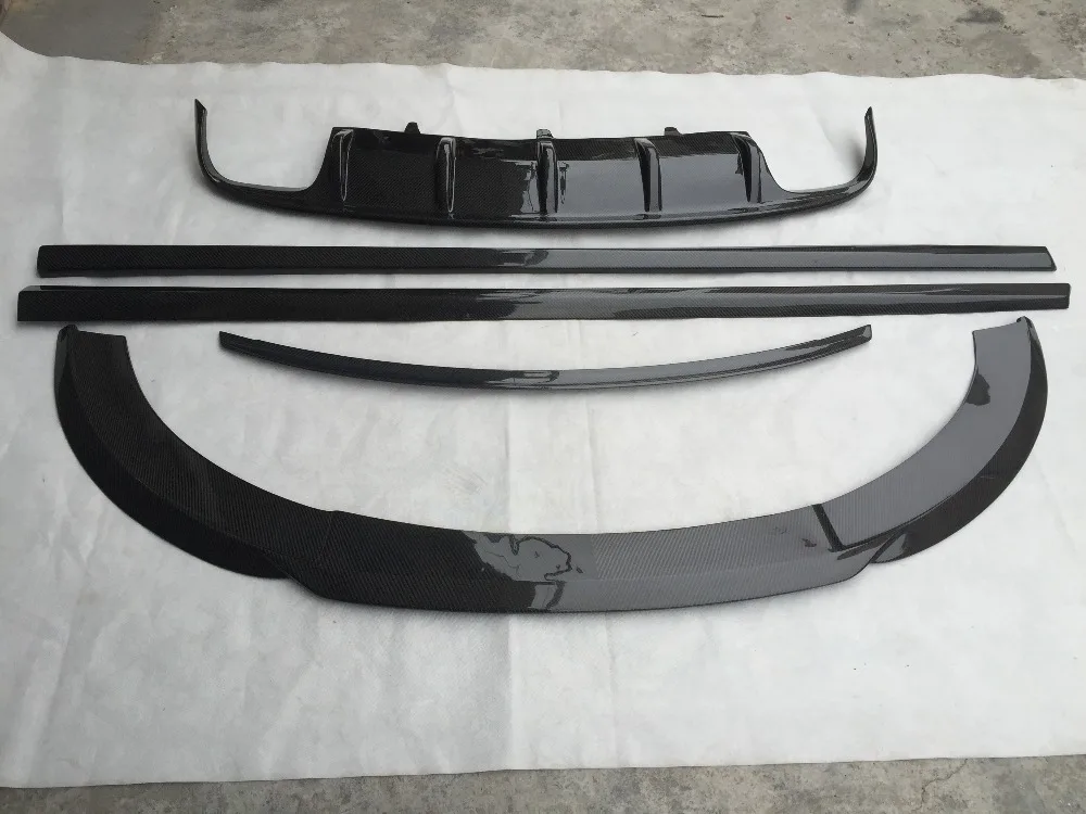 Комплект для тела A7 m комплект из углеродного волокна Audi Передние боковые юбки