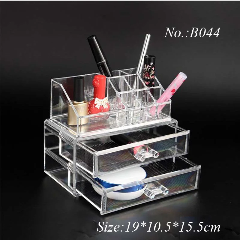 Пылезащитный пластиковый чехол с 2 ящиками для хранения ювелирных изделий сезон