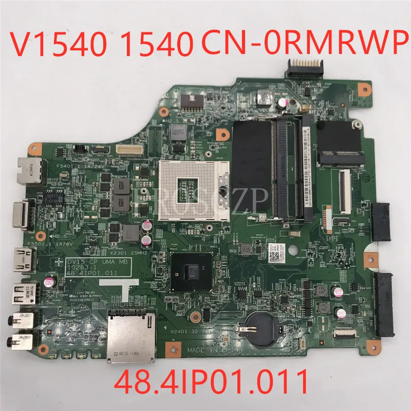 Бесплатная доставка материнская плата для ноутбука Vostro V1540 N5040 pavilion CN 0X6P88 RMRWP HM57 DDR3