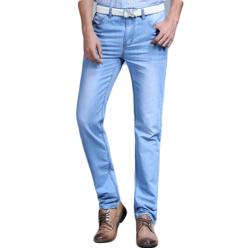 Big Sale Spring Summer Jeans Utr Thin Free Shipping 2019 Men's Fashion Jeans Menpants Clothes New Fashion Brand