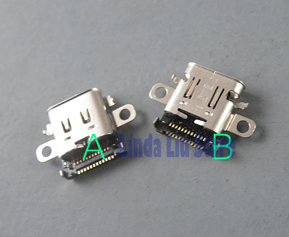2 шт. для переключателя новый оригинальный зарядный порт разъем питания Type C