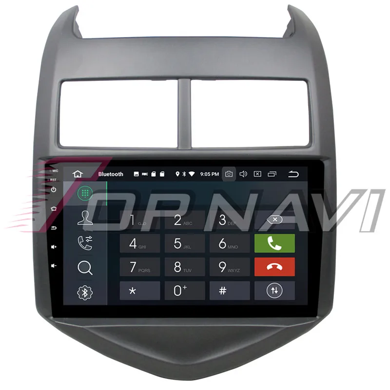 Автомагнитола Topnavi Android 8 0 для Chevrolet AVEO 2011 2012 2013 2014 2015 стерео GPS навигация 2 Din без