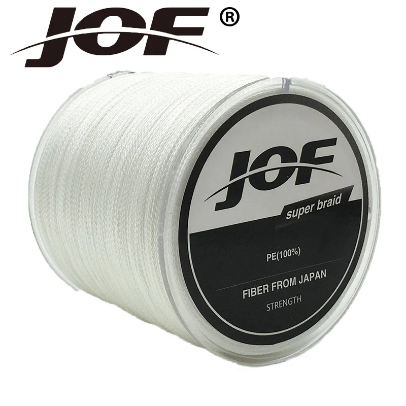 2018 JOF 4 нити 500 м леска супер сильная японская мультифиламентная PE плетеная 15 20 30 40