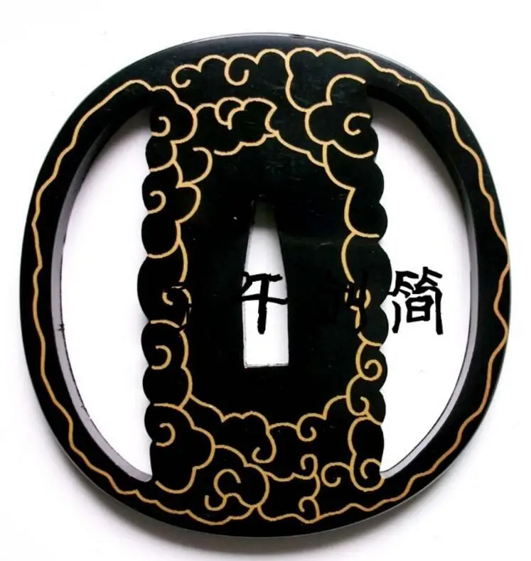 Quality fitting Iron Guard Tsuba For Japanese Katana Sword Accessory H130 | Swords