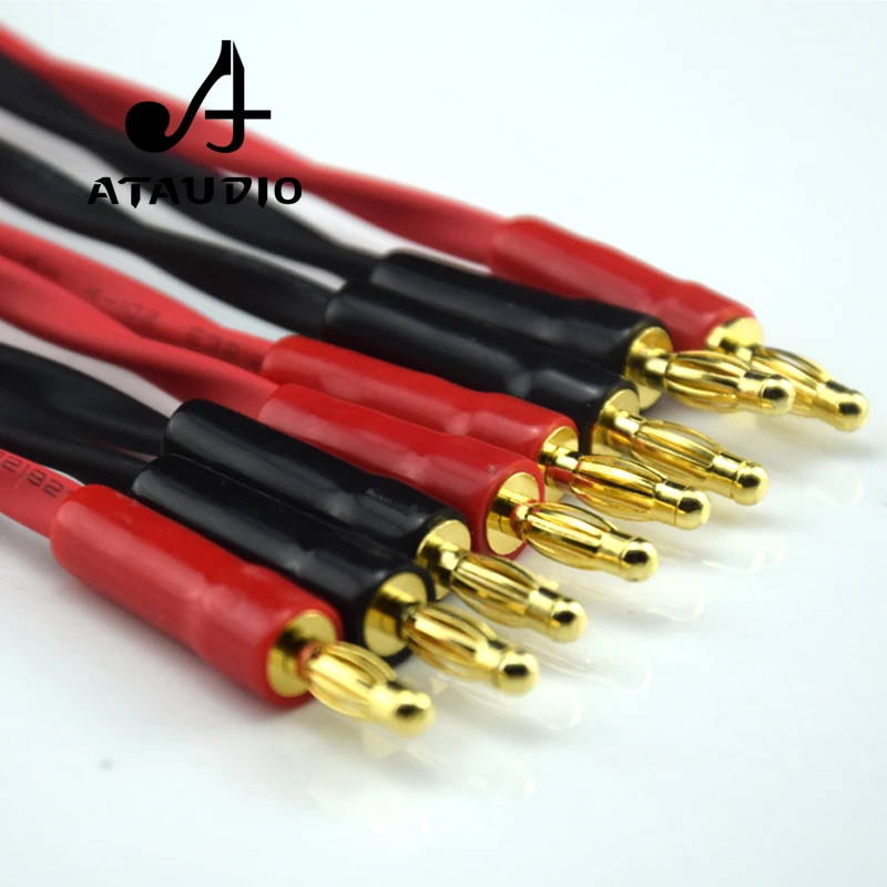 ATAUDIO S16 4 1 пара Hifi динамиков кабель высокой производительности 4N OFC Fever Audio Line м 2 5 3