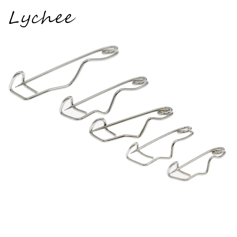 Lychee 100 шт. Новое поступление изогнутые железные булавки для рукоделия швейные