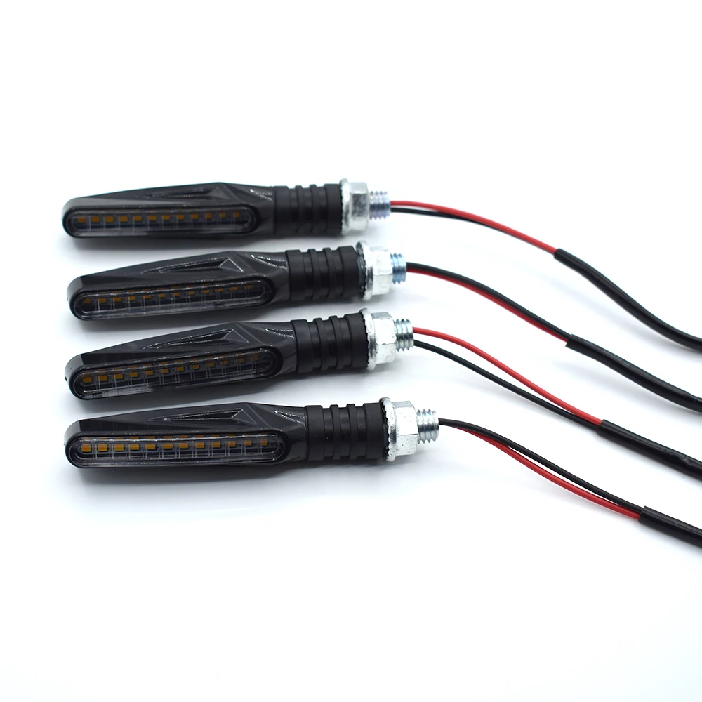 4 шт. гибсветильник поворотники для мотоцикла 12 светодиодов| |