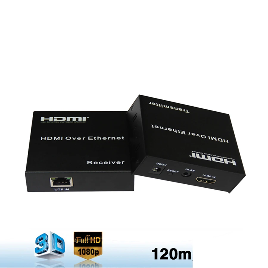 HDMI совместимый удлинитель матрица 120 м через TCP/IP Cat5e/6 Ethernet кабель с поддержкой