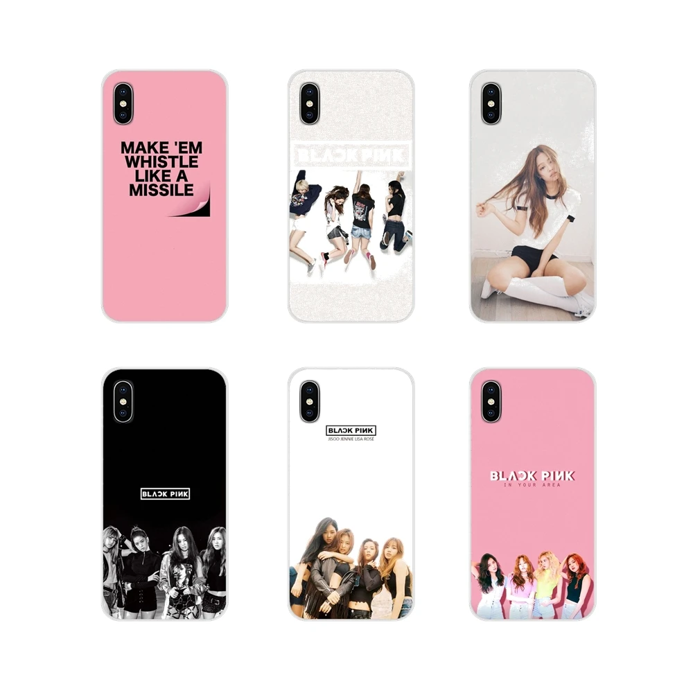 Для Apple IPhone X XR XS MAX 4 4s 5 5S 5C SE 6 6 S 7 8 Plus ipod touch 5 6 BLACKPINK аксессуары чехлы для телефонов