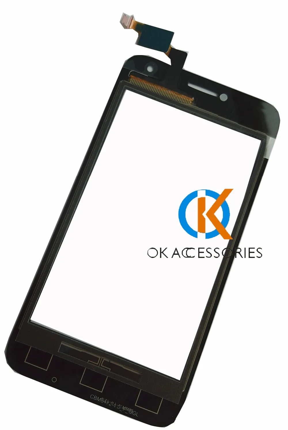 Сенсорный экран с дигитайзером для Alcatel One Touch Pixi First OT 4024 OT4024 OT-4024 OT4024D 4024X черный |