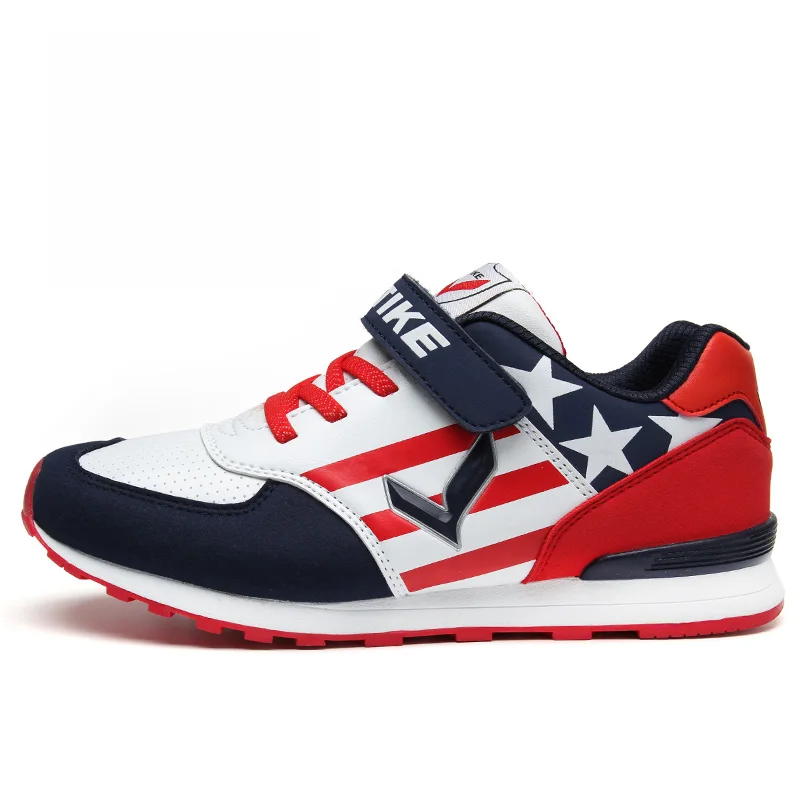2018 Spring Autumn New Style Kids Running Shoes for Boys Sneakers Girls Outdoor Sport Children's Trainers Red Black | Спорт и