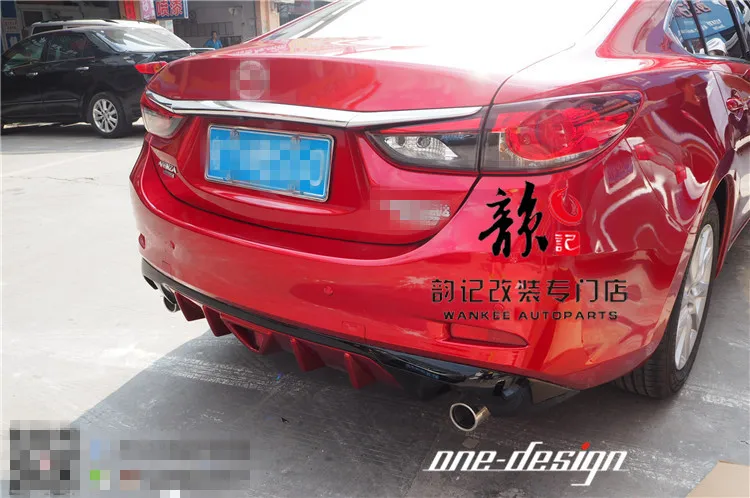 

Задние губы для mazda 14-17 Atenza MV с подсветкой, задние губы, spoile ABS