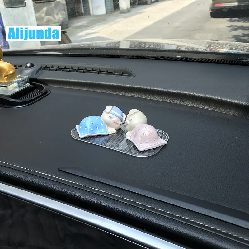 Alijunda Прямая поставка мягкий автомобильный нескользящий держатель Подставка для