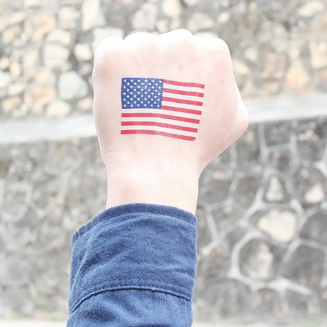 Унисекс водонепроницаемый стикер татуировки Поддельные британское украшение в