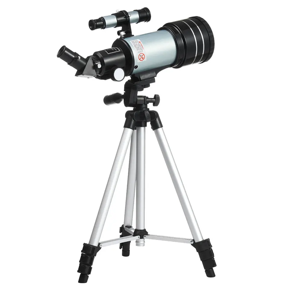 F30070 монокулярный телескоп астрономический Профессиональный finderscope 48 градусов зенитное зеркало со штативом наружный монокулярный зум