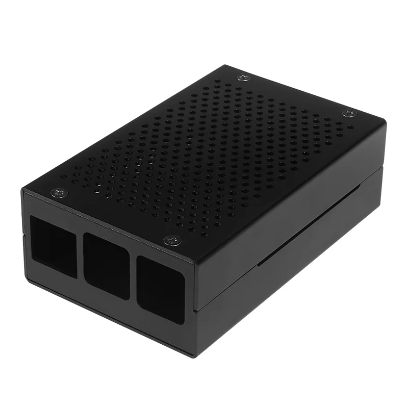 Алюминиевый сплав чехол металлический корпус для Raspberry Pi 3 Model B Pi 2 B/