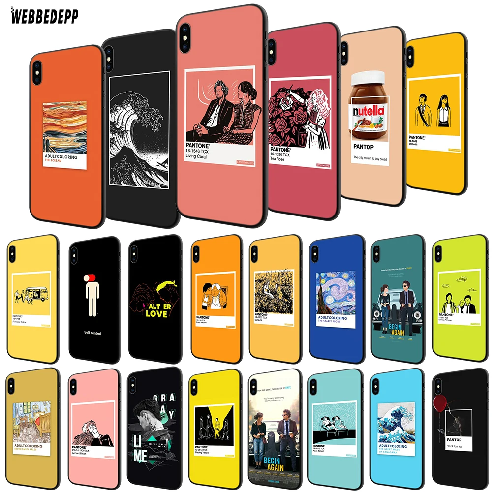 WEBBEDEPP чехол из ТПУ для Apple iPhone 6 6S 7 8 Plus 5 SE X XS MAX XR мягкий чехол|Бамперы| |