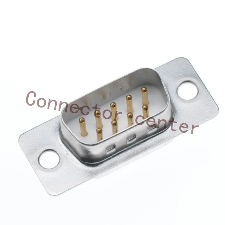 Высокое качество коннектор на 9 штырьков разъем под золото 2U SUB RS232|rs232 to rj45