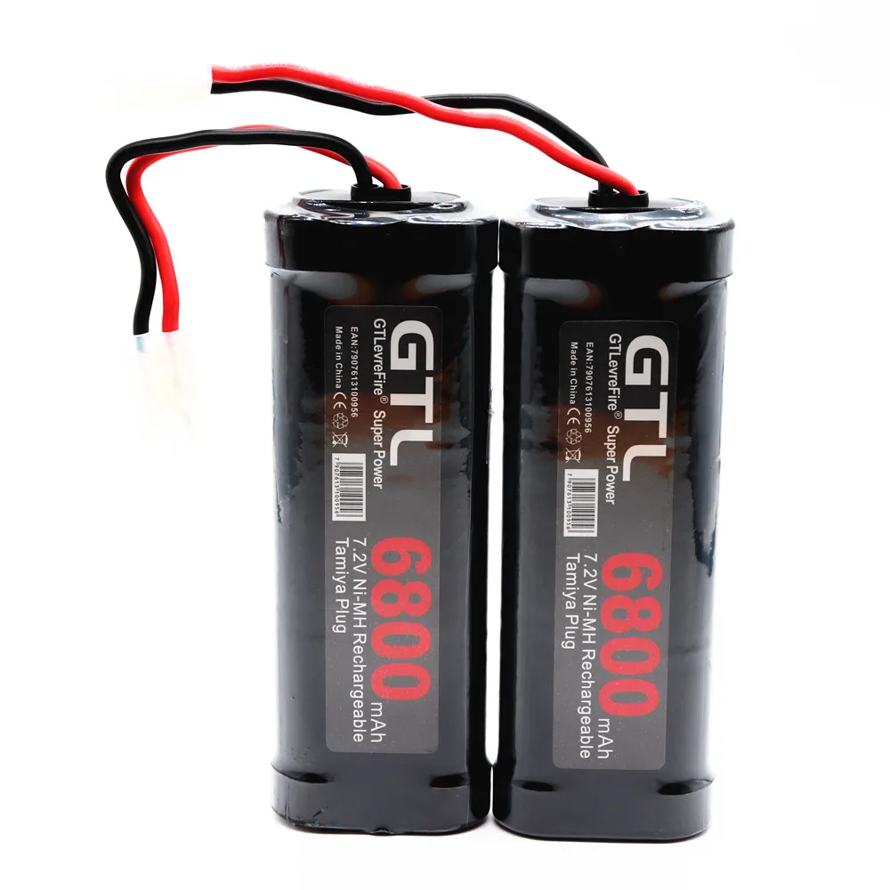 Новый большой емкости блок аккумуляторов NiMH 6800 мАч 7 2 v подходит для RC грузовик