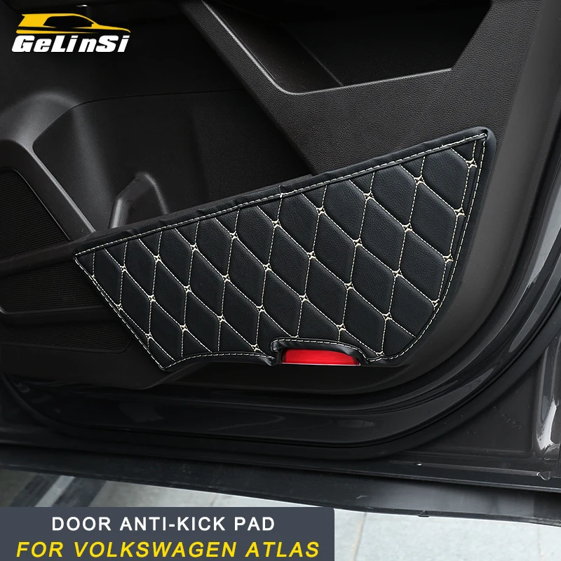 Гелинси кортекс дверь анти-kick pad для Volkswagen 2018 2017 ATLAS авто автомобиль | Автомобили и