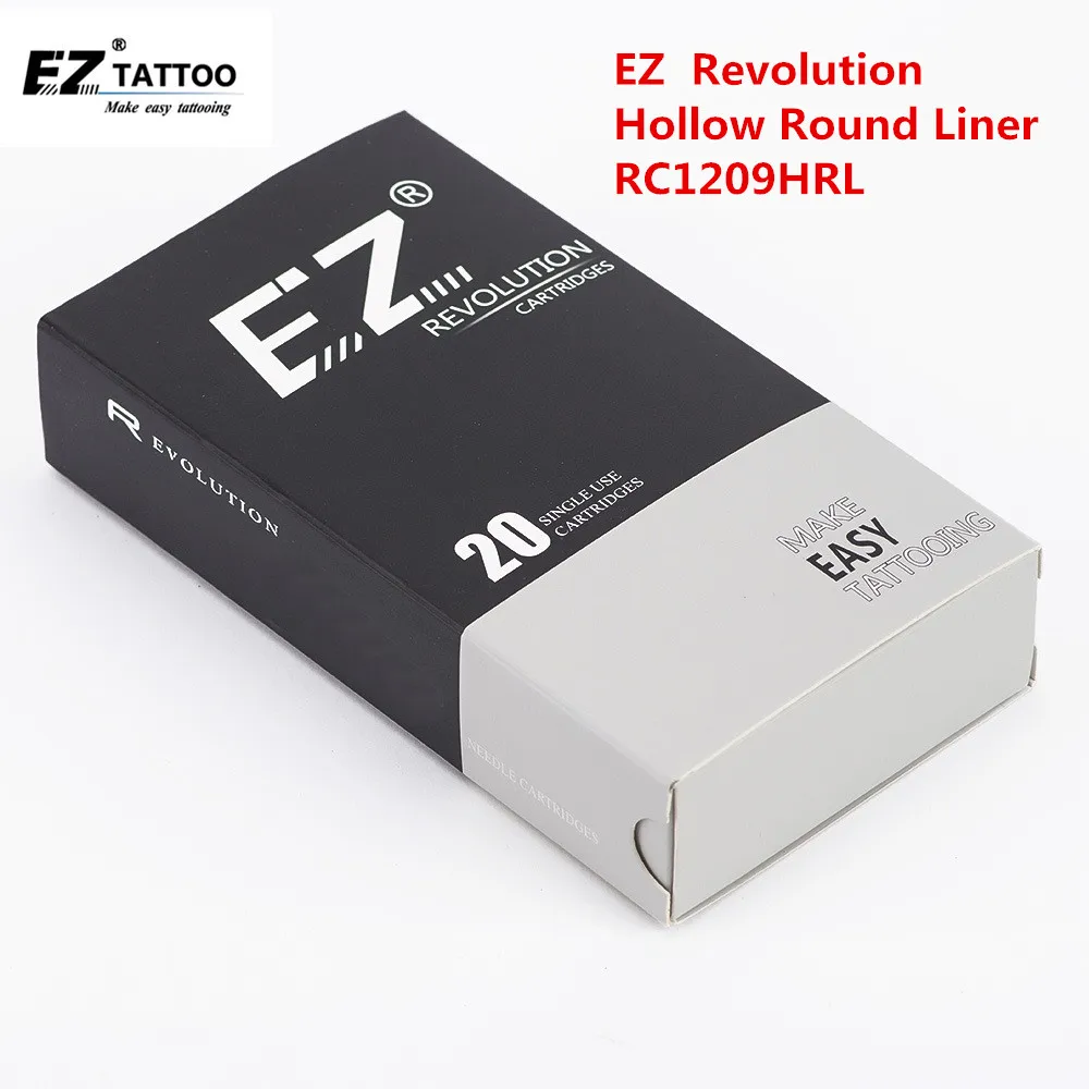 RC1209HRL полый круглый вкладыш EZ Revolution картридж татуировки иглы для картриджа
