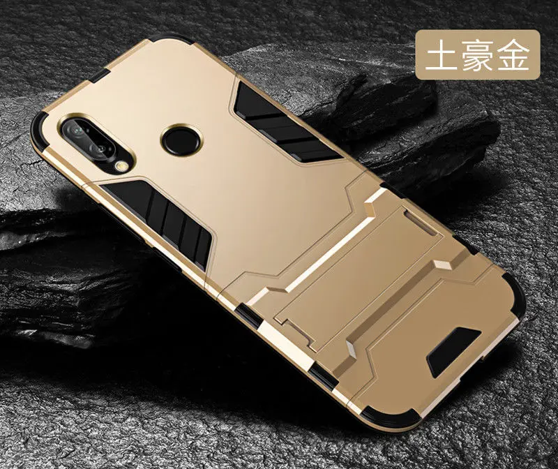 Gold Роскошный защитный чехол для телефона huawei Honor Note 10 nova 3i 3 P20 lite mate 10 Pro P10 P Smart Plus чехол-подставка чехол - Цвет: Gold