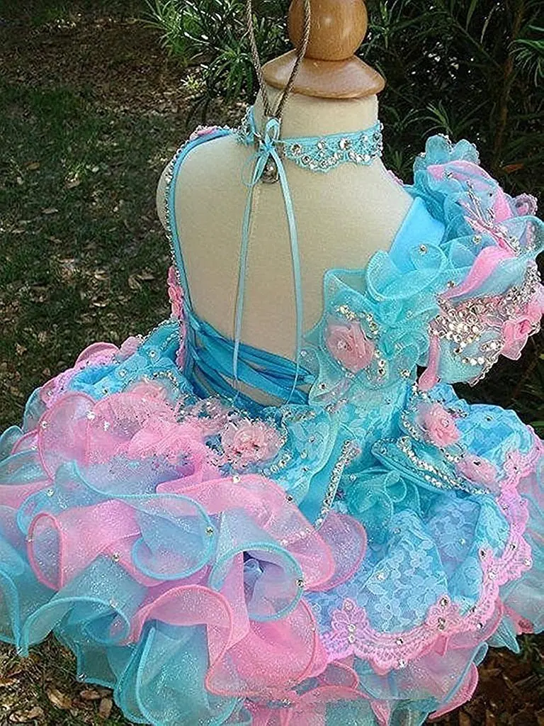 Маленькие Платья с цветочным рисунком для девочек на свадьбу чокером Пикантное