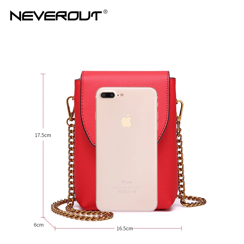 NEVEROUT 3 цвета кожа небольшая сумка Sac основной мини телефон Сумки для женщин 2019