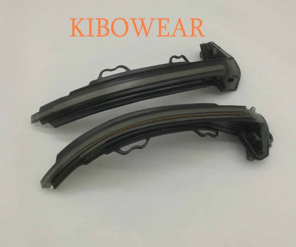 Kibowear для Audi A4 A5 B9 S4 S5 RS5 динамический мигалка светодиодный сигнал поворота мигание боковое зеркало огни индикатор мигалка