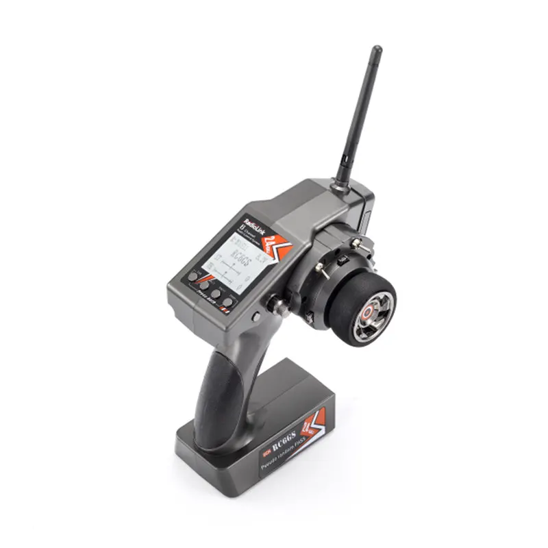 6 канальный передатчик RadioLink RC6GS с гироскопом R6FG для радиоуправляемого автомобиля