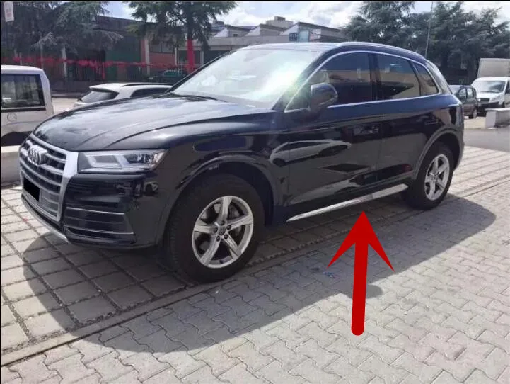 ABS Хромированная защитная крышка корпуса боковой двери автомобиля молдинг