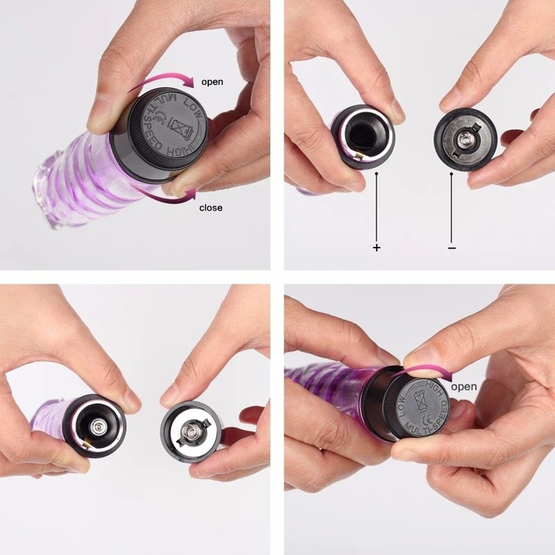 Большой фаллоимитатор вибратор желе G пятно вибрируя фаллоимитаторы клитор