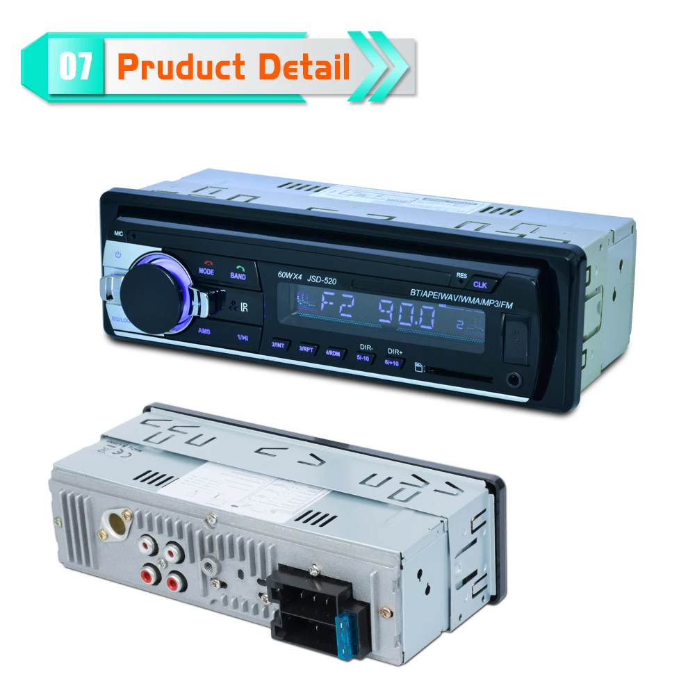 Bluetooth Автомобильный MP3 плеер карточная машина u диск встроенный радио FM тюнер