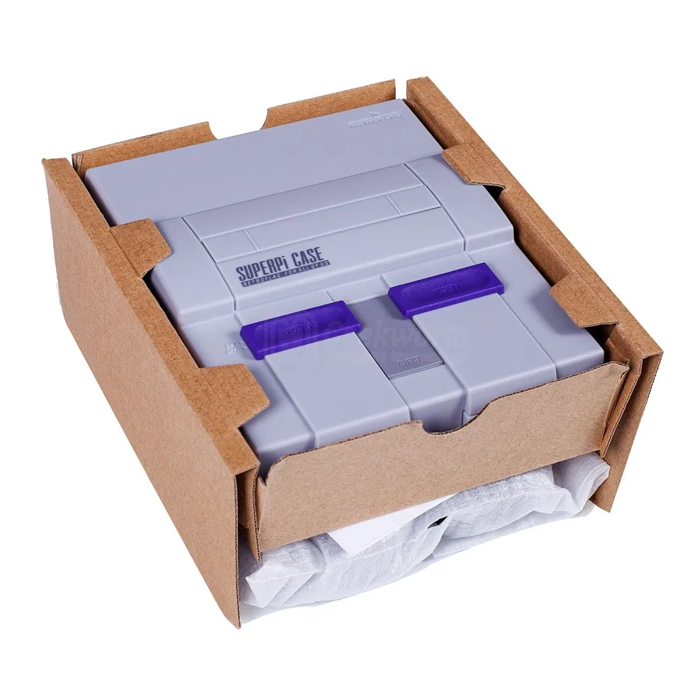 Retroflag SUPERPi Case NESPi Console UCase w/USB контроллер геймпад + радиаторы Комплект вентиляторов