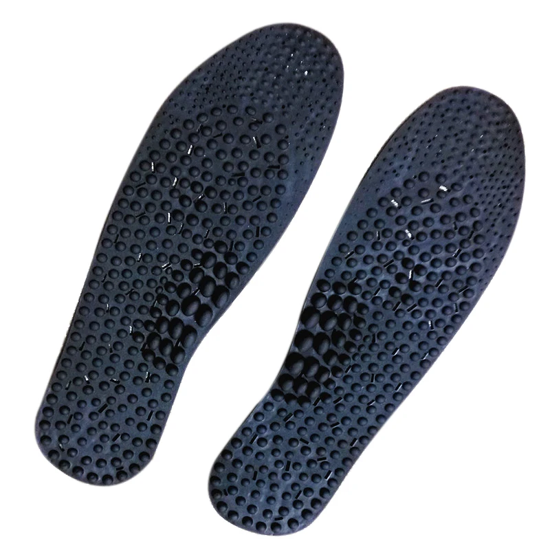 

1 Pair Massage Insoles Negative Ion Acupressure Feet Care Breathable Insole can CSV