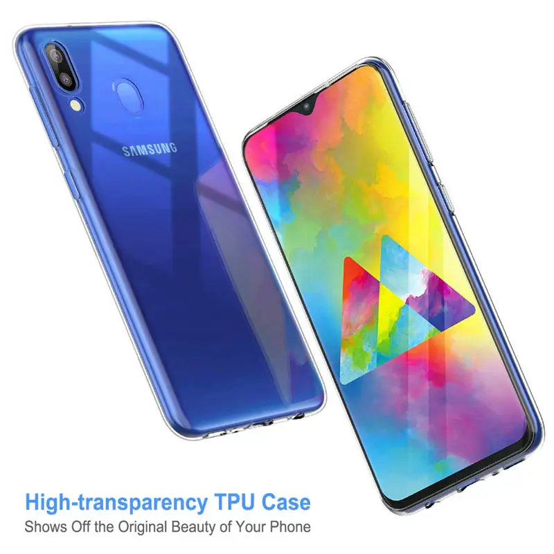 Для Samsung Galaxy A40 силиконовый прозрачный Футляр TPU чехол для телефона A405 A405F A10 A20 A30 A50