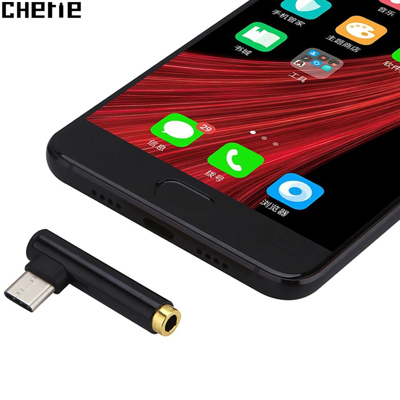 Адаптер для наушников от Cherie Type C до 3 5 мм Aux адаптер Xioami Samsung OnePlus Auriculares Adaptador USB Tipo