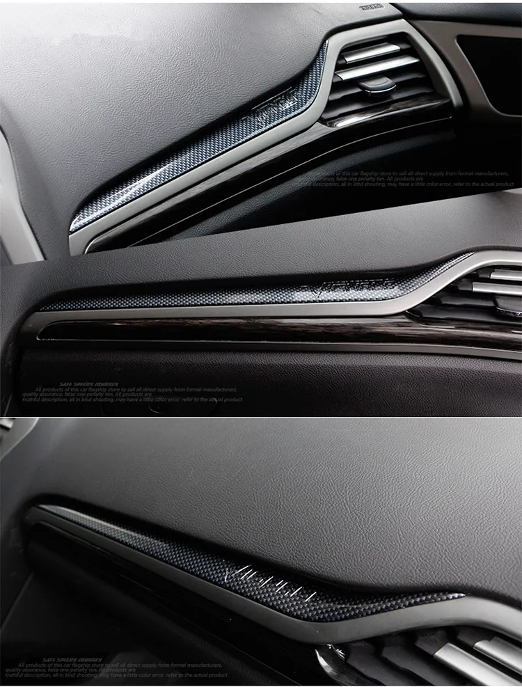 2015 New Arrive 1Pcs Car Passenger Air Outlet Modify Sticker for Ford Mondeo VIGNALE Carbon fiber Decorative | Автомобили и